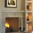 Uniflame 5 Piece Black Wrought Iron Fireset