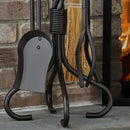 5-Piece Olde World Iron Ring/Twist Fireplace Tools Set | UniFlame
