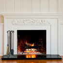5-Piece Olde World Iron Fireplace Tools Set with Crook Handles | UniFlame