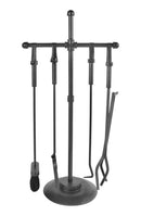 Uniflame 5 Piece Industrial Style Fireset