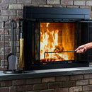 5-Piece Olde World Iron Mini Fireplace Tools Set with Crook Handles | UniFlame