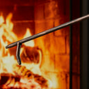 5-Piece Antique Rust Finish Wrought Iron Toolset with Twist Handles | UniFlame