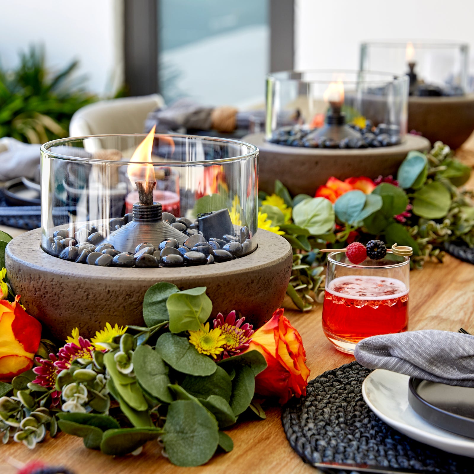 Citronella Fire Bowl, Fuel, Tabletop Endless Summer