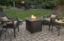 Endless Summer 30 in. LP Gas Outdoor Fire Pit with Resin Tile Mantel