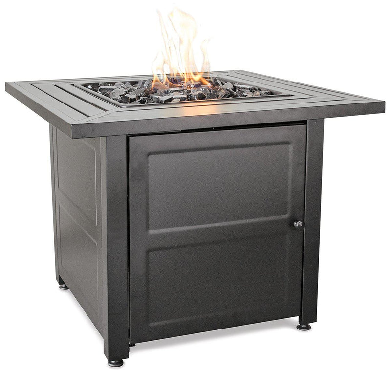 Endless Summer 30 in. LP Gas Outdoor Fire Pit with Steel Mantel
