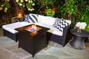 28-Inch Square Propane Gas Fire Pit Table "The Anderson" | Endless Summer