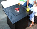 Endless Summer 28 in. "The Marcroft" Square LP Gas Outdoor Fire Pit