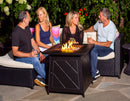 Endless Summer 28 in. "The Marcroft" Square LP Gas Outdoor Fire Pit