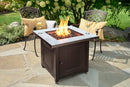 30-Inch Square Propane Gas Fire Pit Table "The Bristol" | Endless Summer