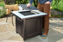 30-Inch Square Propane Gas Fire Pit Table "The Bristol" | Endless Summer