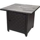 30-Inch Square Propane Gas Fire Pit Table "The Lancaster" | Endless Summer