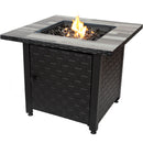 30-Inch Square Propane Gas Fire Pit Table "The Lancaster" | Endless Summer