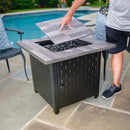 30-Inch Square Propane Gas Fire Pit Table "The Lancaster" | Endless Summer