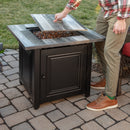 30-Inch Square Propane Gas Outdoor Fire Pit Table "The Alton " | Endless Summer
