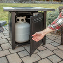 30-Inch Square Propane Gas Outdoor Fire Pit Table "The Alton " | Endless Summer