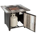 30-Inch Square Propane Gas Outdoor Fire Pit Table "The Alton " | Endless Summer
