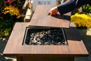 30-Inch Square Propane Gas Fire Pit Table "The Spencer, | Endless Summer