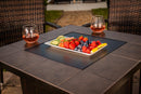 28-Inch Square Propane Gas Fire Pit Table "The Vanderbilt" | Endless Summer