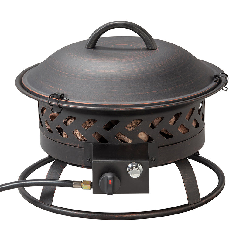 Endless Summer 19 in. ROUND Portable LP Gas Outdoor Fire Pit