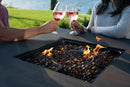 DualHeat Propane Gas Fire Pit Table, "The Donovan" 38-Inch Square | Endless Summer