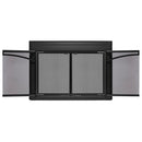 UniFlame "Gerri" Cabinet-style Fireplace Doors with Smoke Tempered Glass