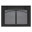 UniFlame "Gerri" Cabinet-style Fireplace Doors with Smoke Tempered Glass
