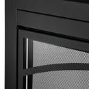 UniFlame "Gerri" Cabinet-style Fireplace Doors with Smoke Tempered Glass