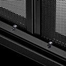 UniFlame "Gerri" Cabinet-style Fireplace Doors with Smoke Tempered Glass