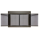 UniFlame "Gerri" Cabinet-style Fireplace Doors with Smoke Tempered Glass