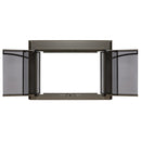 UniFlame "Gerri" Cabinet-style Fireplace Doors with Smoke Tempered Glass
