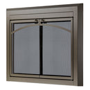 UniFlame "Gerri" Cabinet-style Fireplace Doors with Smoke Tempered Glass