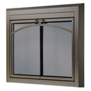 UniFlame "Gerri" Cabinet-style Fireplace Doors with Smoke Tempered Glass