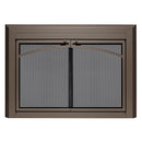 UniFlame "Gerri" Cabinet-style Fireplace Doors with Smoke Tempered Glass