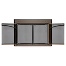 UniFlame "Gerri" Cabinet-style Fireplace Doors with Smoke Tempered Glass