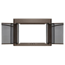 UniFlame "Gerri" Cabinet-style Fireplace Doors with Smoke Tempered Glass