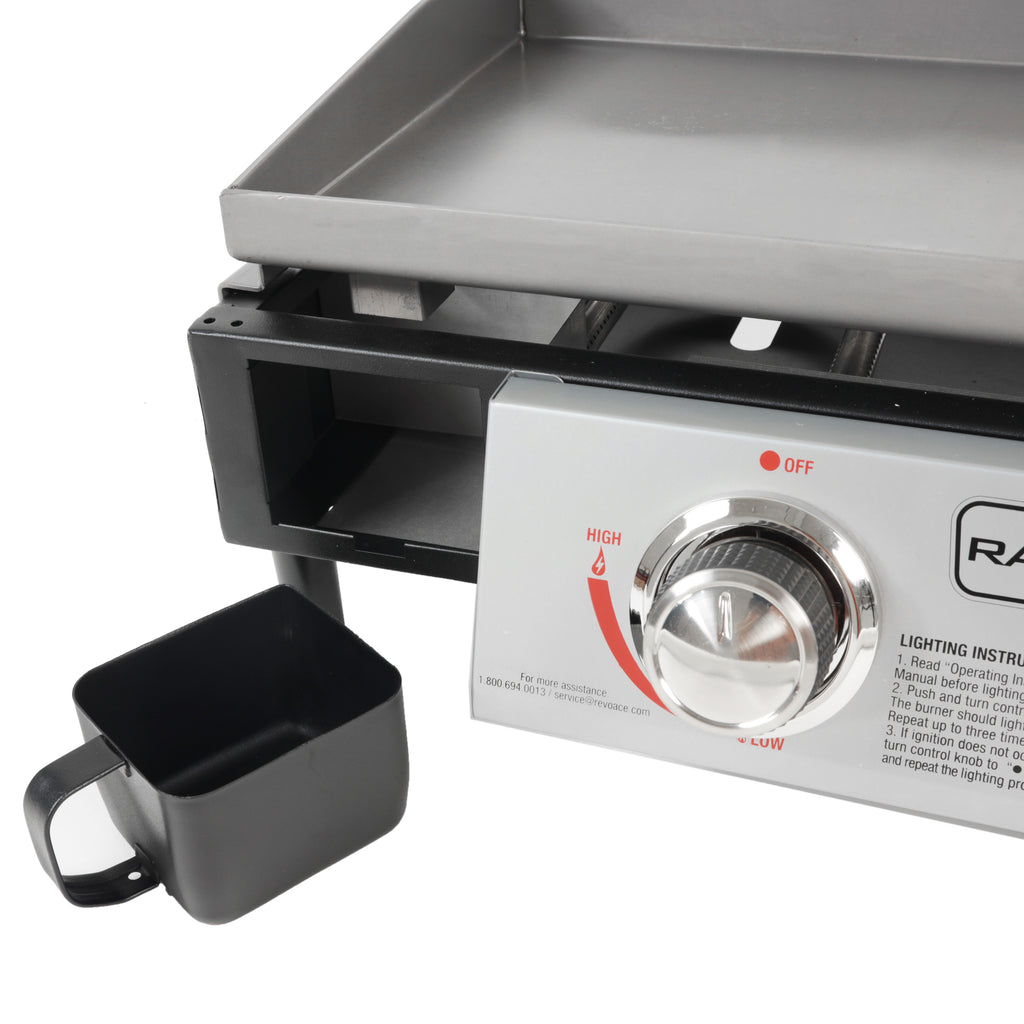 Razor 2-Burner Portable Propane Gas Griddle without Lid