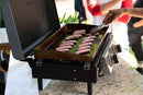 Razor 2-Burner Portable LP Gas Griddle with Lid