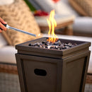 Propane Gas Fire Column - Gas Fire Pit 28-Inch | Endless Summer