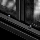 UniFlame "Kendall" Cabinet-style Fireplace Doors with Smoke Tempered Glass