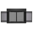 UniFlame "Kendall" Cabinet-style Fireplace Doors with Smoke Tempered Glass