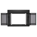 UniFlame "Kendall" Cabinet-style Fireplace Doors with Smoke Tempered Glass