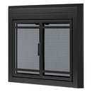 UniFlame "Kendall" Cabinet-style Fireplace Doors with Smoke Tempered Glass