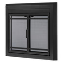 UniFlame "Kendall" Cabinet-style Fireplace Doors with Smoke Tempered Glass