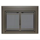 UniFlame "Kendall" Cabinet-style Fireplace Doors with Smoke Tempered Glass