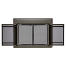 UniFlame "Kendall" Cabinet-style Fireplace Doors with Smoke Tempered Glass