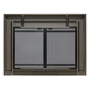 UniFlame "Kendall" Cabinet-style Fireplace Doors with Smoke Tempered Glass