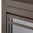 UniFlame "Kendall" Cabinet-style Fireplace Doors with Smoke Tempered Glass