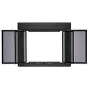 UniFlame "Logan" Cabinet style Fireplace Doors with Smoke Tempered Glass