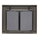 UniFlame "Logan" Cabinet style Fireplace Doors with Smoke Tempered Glass