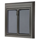 UniFlame "Logan" Cabinet style Fireplace Doors with Smoke Tempered Glass